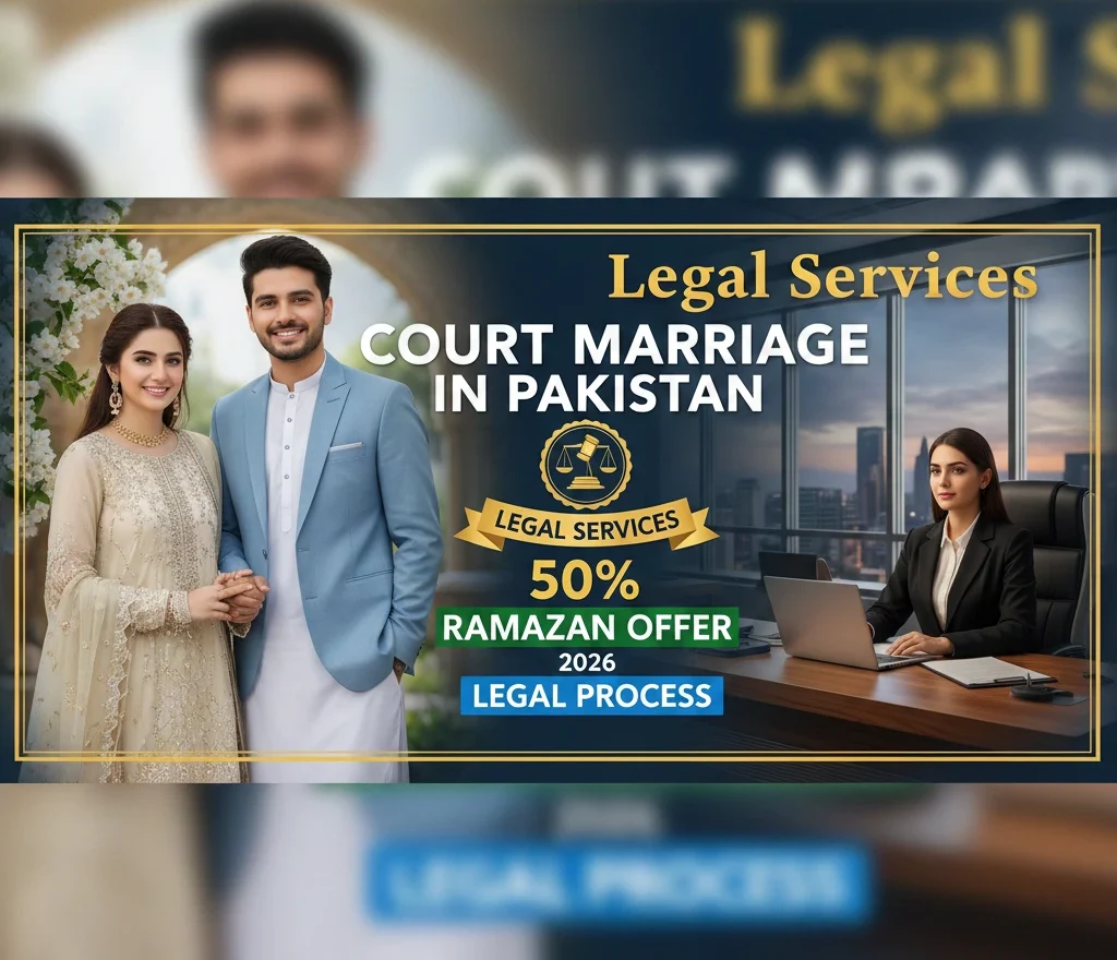 50% Ramazan court marriage offer in Pakistan 2026